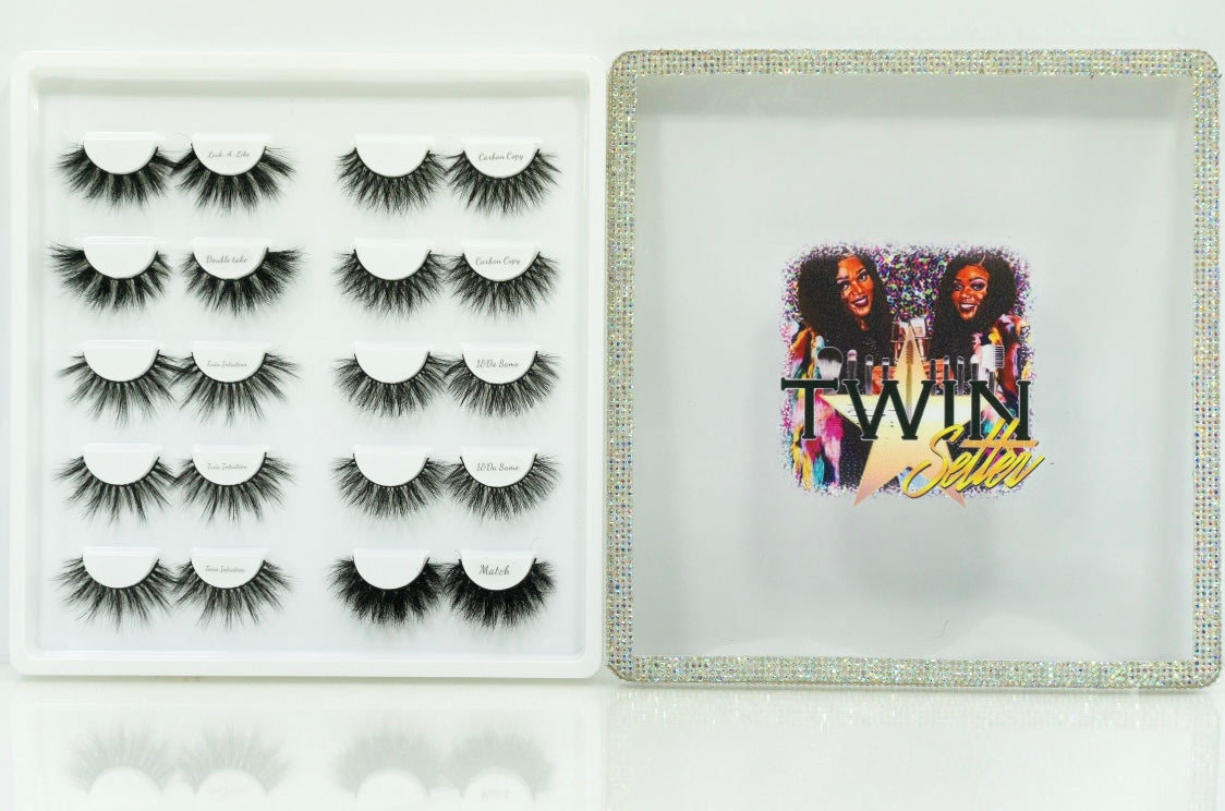 Natural 16MM Collection Multi-Lash 10 Pack