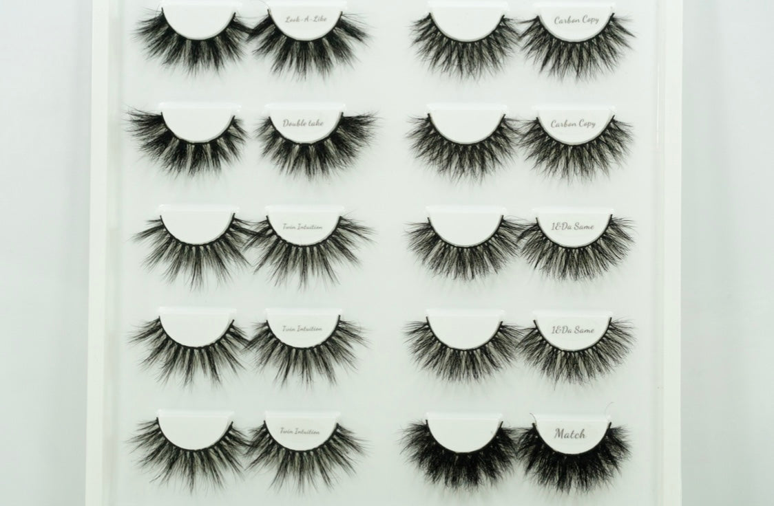 Natural 16MM Collection Multi-Lash 10 Pack