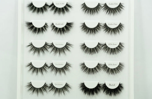 Natural 16MM Collection Multi-Lash 10 Pack